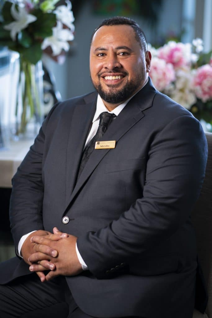 Photo of Sefa Collins from Tipene Funerals