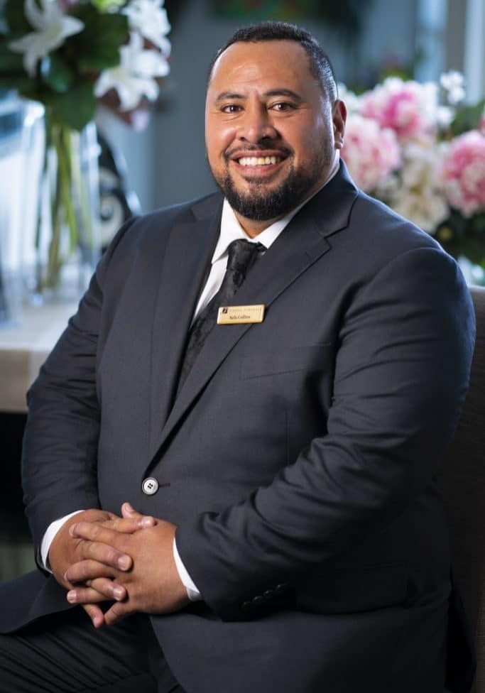 Photo of Sefa Collins from Tipene Funerals